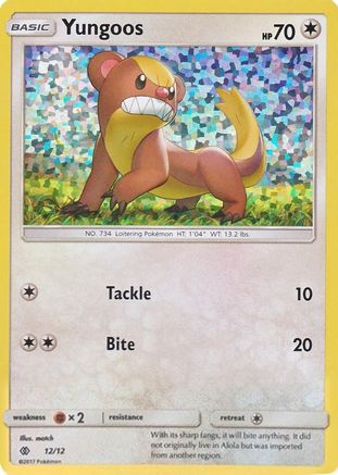 Yungoos 012/12 - McDonalds Promos 2017 Holofoil