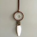 Feather Car Pendant Safety Accessory
