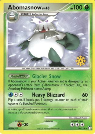 Abomasnow 019/123 - Countdown Calendar Promos