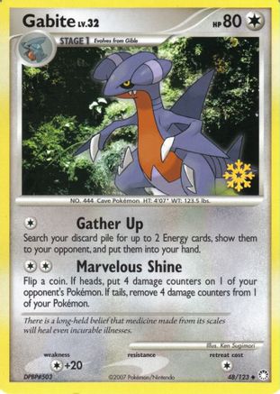 Gabite 048/123 - Countdown Calendar Promos