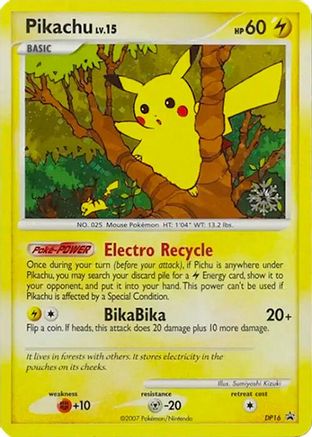 Pikachu DP16 - Countdown Calendar Promos Holofoil