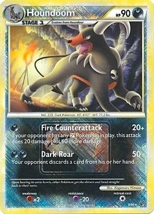 Houndoom (League Promo) 005/90 - League & Championship Cards Reverse Holofoil