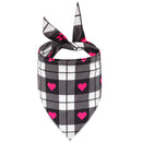 Valentine's Day Pet Scarf Dog Saliva Towel