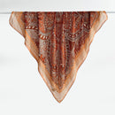 Womens Versatile Floral-print Summer Sun-protective Shawl