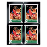 130PT 4-Card Black Border UV ONE-TOUCH Magnetic Holder