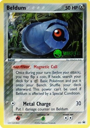 Beldum (League Promo) [Winner] 022 - League & Championship Cards