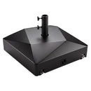 154lbs Mobile Fillable Patio Umbrella Base with 4 Wheels