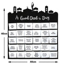 Mubarak Eid Ramadan Fabric Wall Calendar