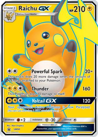 Raichu GX SM90/248 - SM Promos Holofoil