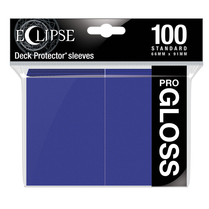 Deck Protector Sleeves: Eclipse Gloss Standard - Royal Purple (100ct)