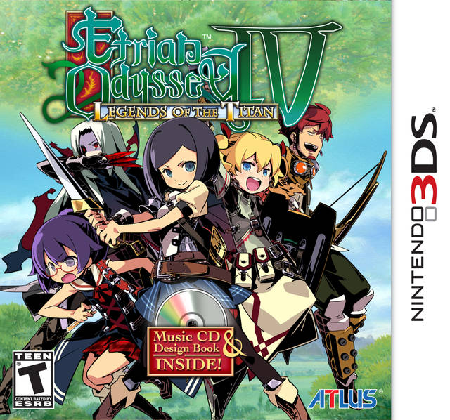 Etrian Odyssey IV Legends of the Titan (Collector's Edition) (Nintendo 3DS)