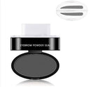 Eyebrow Stamp & Stencil Kit: Waterproof Tint for Professional Brow Enhancement
