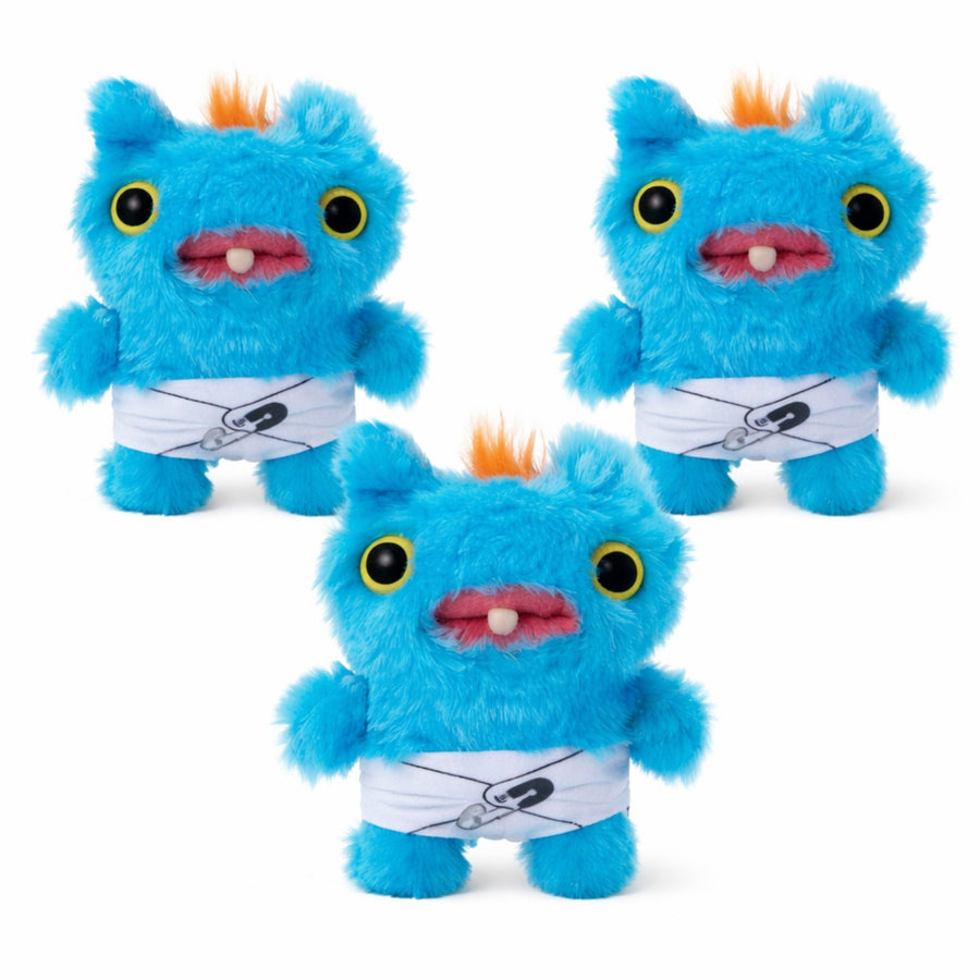 Pack of 3 Zuru Fuggler Baby Fugg Series 3 Screetch 3.5 Inch Plush Toy