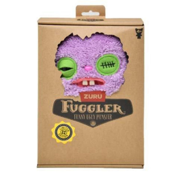 Zuru Fuggler Limited Edition Light Purple Funny Ugly Monster Plush Toy 9 Inch