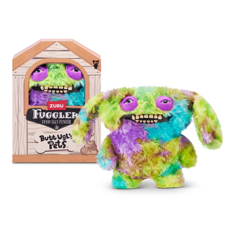 Zuru Fuggler Butt Ugly Pets Underoo McGoo Cockapoo Funny Ugly Monster Plush Toy 9 Inch
