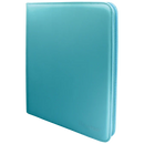 Vivid 12-Pocket Zippered PRO-Binder (Light Blue)