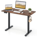 48 Inch x 24 Inch Ergonomic Electric Standing Desk with 3 Memory Settings for Home Office