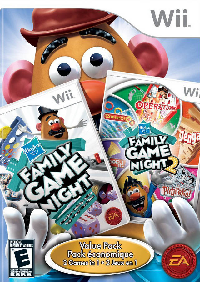 Hasbro Family Game Night Value Pack (Wii)