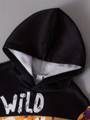 Children's Wild Boy Hoodie and Pants Set