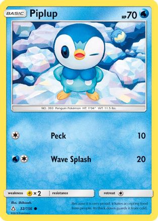 Piplup 032/156 - SM  Ultra Prism