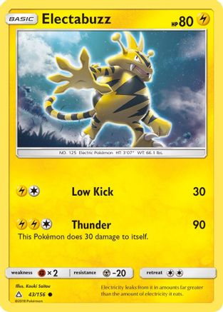 Electabuzz 043/156 - SM  Ultra Prism