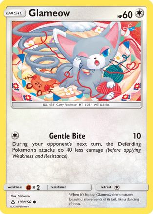 Glameow 108/156 - SM  Ultra Prism