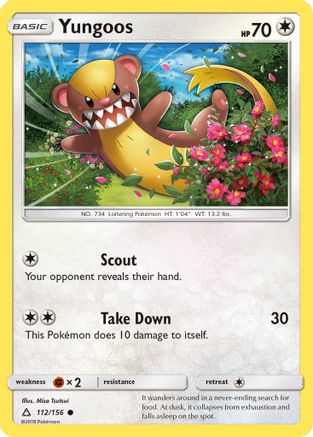 Yungoos 112/156 - SM  Ultra Prism
