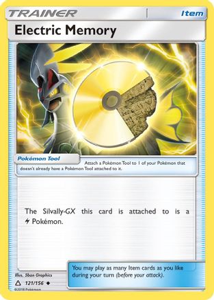 Electric Memory 121/156 - SM  Ultra Prism Reverse Holofoil