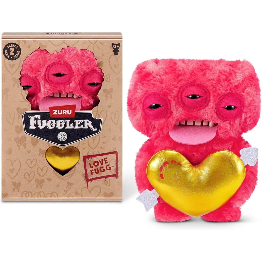 Fuggler Love Fuggs - Red Annoyed Alien 9 Inch Plush Toy