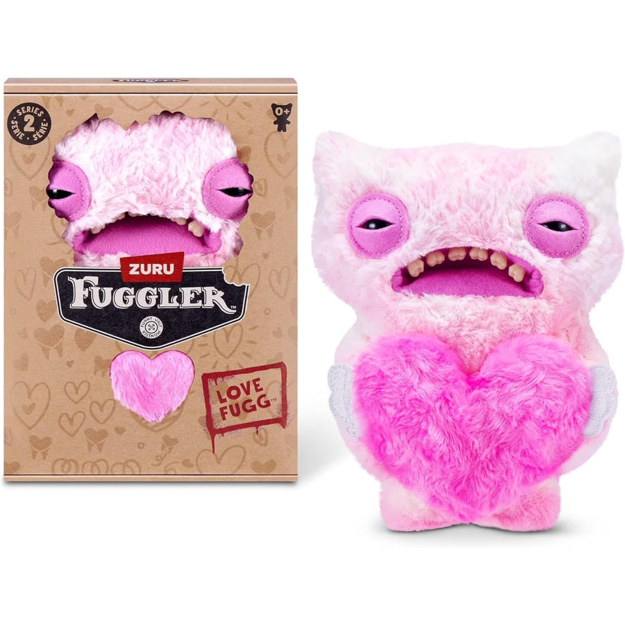 Zuru Fuggler Love Fuggs - Pink Wide Eyes Weirdo 9 Inch Plush Toy