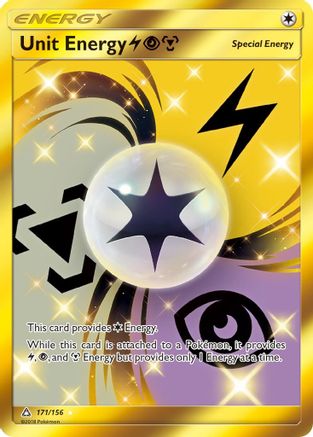 Unit Energy LPM (Secret Rare) 171/156 - SM  Ultra Prism Holofoil