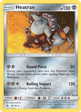 Heatran (Prerelease Kit Exclusive) 088/156 - Deck Exclusives