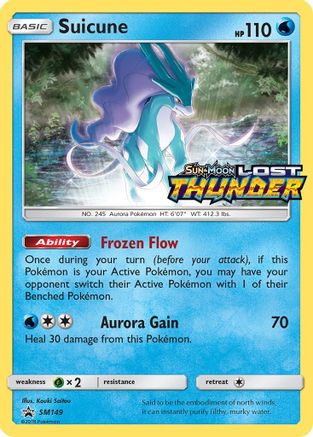 Suicune (Prerelease) SM149/248 - SM Promos Holofoil