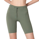 High Waist Drawstring Yoga Shorts