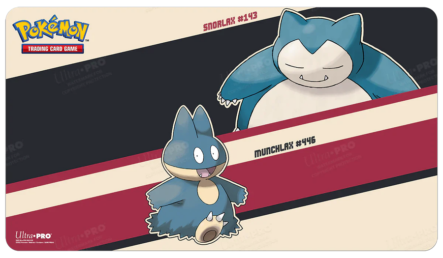 Ultra Pro Pokemon: Snorlax and Munchlax Playmat