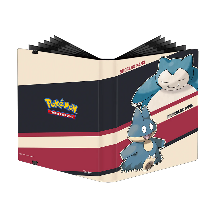 Ultra Pro Pokemon: Snorlax and Munchlax 9-Pocket Pro Binder – Ralphie's Funhouse