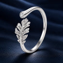 925 Sterling Silver White Gold Plated Size E Pavé CZ Ring for Women