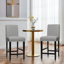 25 Inch Kitchen Chairs w/ Rubber Wood Legs
