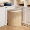 15 Gallon Bamboo Laundry Hamper with Removable Liner