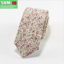 Narrow Casual Patterned Tie For Men