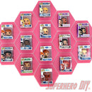 16-CELL Diamond Honeycomb Wall Display for Bitty Pops | Organize Bitty Pops for easy display!