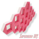 16-CELL Diamond Honeycomb Wall Display for Bitty Pops | Organize Bitty Pops for easy display!