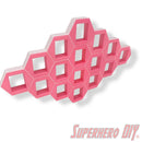 16-CELL Diamond Honeycomb Wall Display for Bitty Pops | Organize Bitty Pops for easy display!