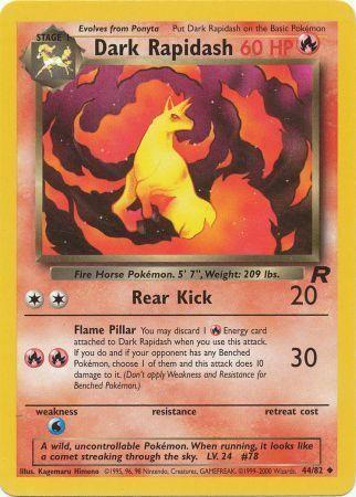 Dark Rapidash 044/82 - Team Rocket Unlimited