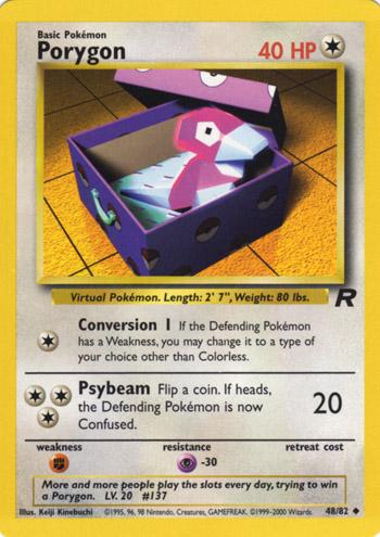 Porygon 048/82 - Team Rocket Unlimited