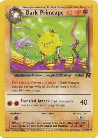 Dark Primeape 043/82 - Team Rocket Unlimited