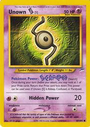 Unown [S] 087/105 - Neo Destiny Unlimited