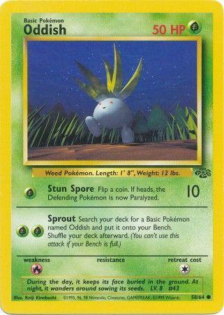 Oddish 058/64 - Jungle Unlimited