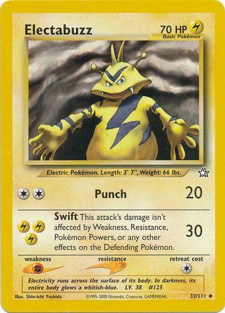Electabuzz 033/111 - Neo Genesis Unlimited