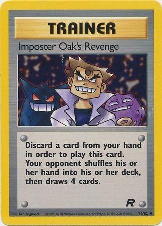 Imposter Oak's Revenge 076/82 - Team Rocket Unlimited